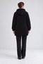 Black Quilted Jacket with Pocket Detail - 3