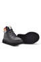 Angel Lace-Up and Zip-Up Leather Girls' Boots, Black - 4