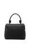 Women's Black Long Strap Hand and Shoulder Bag - 6