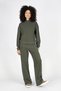 Laney women's hooded sweatshirt, khaki