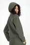 Laney women's hooded sweatshirt, khaki - 3