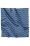 Silk Scarf - 4204-86 Navy Blue Twill - 3