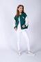 Lona Women's 100% Cotton Sweatshirt, Emerald Green