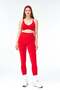 SoftHold™ Çapraz Askılı V Yaka Bra | Cherry - 4