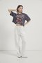 Cherry-Printed Crew Neck T-Shirt - 3