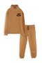 Stay Cool Oversize Boy's Mustard Tracksuit Set - 4