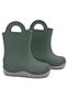 Boy's Khaki Color Waterproof Rain Boots (24-33 N) - 4