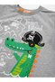 Pirate Crocodile Boy's T-shirt Shorts Set - 5