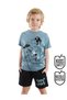 Pirate Dinosaurs Boys Summer T-Shirt Shorts Set
