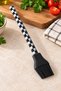 Black Silicone-Tip Dama Brush - Fire-Resistant and Non-Stick - 1 Piece
