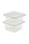 Airtight Storage Containers, 250 ml, 100-Pack, Plastic Containers with Lids for the Refrigerator and Freezer - 3