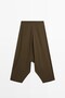 Dökümlü baggy pantolon - 5