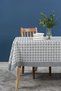 Plaid Tablecloth Digital Printed (160X220 cm) Gray
