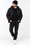 Men's Double-Layer Fleece Beanie+Black+Thermal+Flexible+Keeps Warm+Anti-Pilling+No Pilling - 5