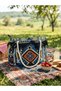 Ethnic Patterned Kilim Shoulder and Beach Bag – 50X30 cm - 7