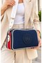 Justpolo Women's Compartment Shoulder and Crossbody Bag