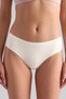 Women's Modal & Cotton Hera Brief, Thin Elastic Waistband, Three-Piece Set, Ecru. - 2