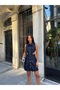 Women's Buttoned Denim Dress - 3