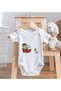 BK Kids Cute Captain-Themed Baby Bodysuit and Bib Gift Set - Model 2, 0–3 Months - 5
