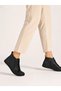 Women's Black Orthopedic Non-Slip Underlay Lace-Up Genuine Leather Boot - 4