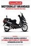 Piaggio X9 200 Motorcycle Cover (BLACK WITH RED STRIPES) Motorcycle Cover, Motorcycle Tent, Motorcycle Cover, Case - 2