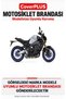 Yamaha MT-09 SP Compatible Cover (Gray with Red Stripes) Waterproof Motorcycle Cover, with Elastic Bands, Includes Carrying Bag - 2