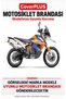 KTM 790 Adventure R Motorcycle Cover (BLACK-RED STRIPES) Motorcycle Cover, Motorcycle Tent, Motorcycle Cover, Case - 2