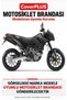 KTM 640 Duke II Motorcycle Cover (BLACK-RED STRIPES) Motorcycle Cover, Motorcycle Tent, Motorcycle Cover, Case - 2