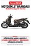 Kymco People S 125i Rear Trunk-Compatible Cover (BLACK WITH RED TRIM) Motorcycle Cover, Motorcycle Tent, Motorcycle Cover, Top Case Compatible - 2