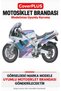 Yamaha FZR 1000 Motorcycle Cover (BLACK WITH RED STRIPES) Motorcycle Cover, Motorcycle Tent, Motorcycle Cover, Case - 2