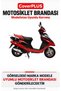 Mondial 100 URT Motorcycle Cover (BLACK-RED STRIPES) Motorcycle Cover, Motorcycle Tent, Motorcycle Cover, Case - 2