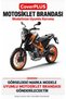 KTM 690 Duke R Rear Pannier-Compatible Cover (BLACK WITH RED STRIPES) Motorcycle Cover, Motorcycle Tent, Motorcycle Cover, Top Case Compatible - 2