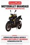 Arora AR251 Rear Pannier-Compatible (Gray with Red Stripes) Waterproof Motorcycle Tent Cover, with Elastic Straps and Carrying Bag - 2