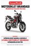 Compatible with the Aprilia Shiver 900 Rear Pannier (Gray with Red Stripes) Waterproof Motorcycle Cover, with Elastic Bands and Carrying Bag - 2