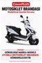 Compatible with RKS Blazer 50 XR Max Rear Bag (Gray with Red Stripes) Waterproof Motorcycle Tent Cover, with Elastic Straps and Carrying Bag - 2