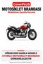 Triumph Bonneville Speed Motorcycle Cover (BLACK WITH RED STRIPES) Motorcycle Cover, Motorcycle Tent, Motorcycle Cover, Case - 2