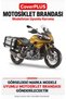 Aprilia Caponord 1200 Rally Motorcycle Cover (BLACK-RED STRIPES) Motorcycle Cover, Motorcycle Tent, Motorcycle Cover, Case - 2