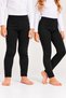 Girls' and Boys' Winter Thermal Underwear with Soft Inner Lining – Unisex Elastic-Waist Thermal Leggings - 3