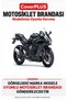 Kawasaki Ninja H2 Rear Trunk-Compatible Cover (BLACK WITH RED STRIPES) Motorcycle Cover, Motorcycle Tent, Motorcycle Cover, Top Case Compatible - 2