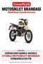 CABALLERO 500 Explorer Motorcycle Cover (BLACK-RED STRIPES) Motorcycle Cover, Motorcycle Tent, Motorcycle Cover, Case - 2