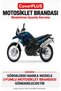 BMW F 650 GS COMPATIBLE Cover (Gray with Red Stripes) Waterproof Motorcycle Cover, with Elastic Bands, Includes Carrying Bag - 2