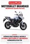 Kawasaki KLE 650 Versys Motorcycle Cover (BLACK-RED STRIPES) Motorcycle Cover, Motorcycle Tent, Motorcycle Cover, Case - 2