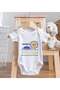 BK Kids "I Love My Uncle" Designer Baby Bodysuit and Bib Gift Set - Model 1 - 5