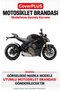 Ducati Streetfighter V4 S COMPATIBLE Cover (Gray with Red Stripes) Waterproof Motorcycle Cover, with Elastic Bands, Includes Carrying Bag - 2