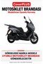 Arora MAX-T EASY Rear Bag-Compatible Cover (BLACK WITH RED TRIM) Motorcycle Cover, Motorcycle Tent, Motorcycle Cover, Top Case Compatible - 2