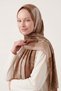 Mosaic-Patterned Wool-Silk Shawl - Gold