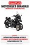Kymco CV3 Motorcycle Cover (BLACK-RED STRIPES) Motorcycle Cover, Motorcycle Tent, Motorcycle Cover, Case - 2