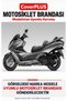 Honda SW T600 COMPATIBLE Cover (Gray with Red Stripes) Waterproof Motorcycle Cover, with Elastic Bands, Includes Carrying Bag - 2
