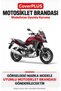 Honda VFR 800 X Crossrunner Rear Pannier-Compatible Cover (BLACK WITH RED STRIPES) Motorcycle Cover, Motorcycle Tent, Motorcycle Cover, Top Case Compatible - 2
