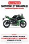 Kawasaki Ninja 650 Motorcycle Cover (BLACK WITH RED STRIPES) Motorcycle Cover, Motorcycle Tent, Motorcycle Cover, Case - 2